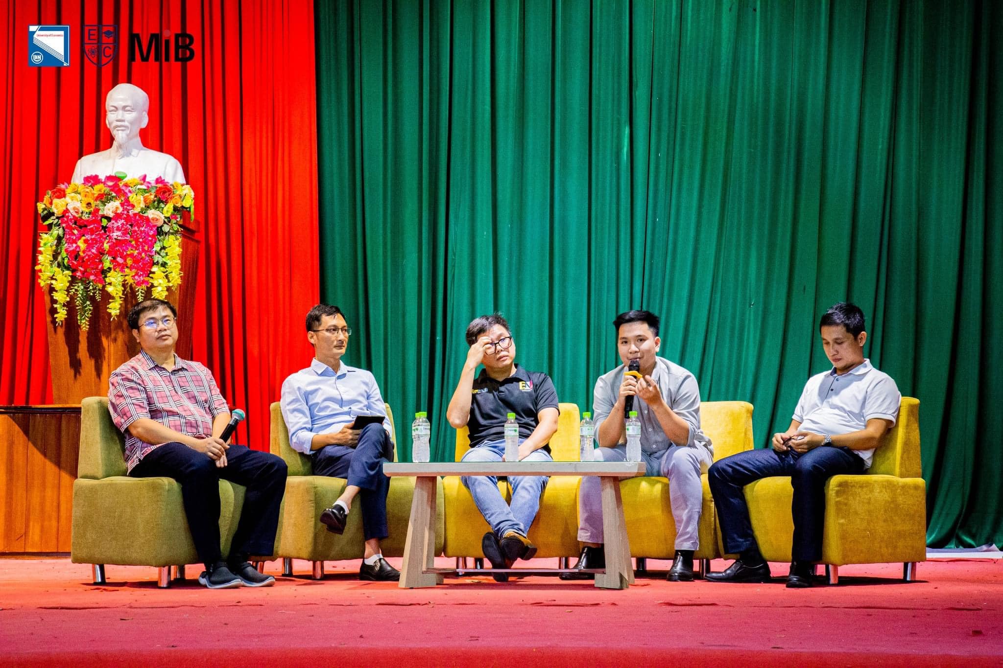 Nhật Trần tại Hội nghị AI